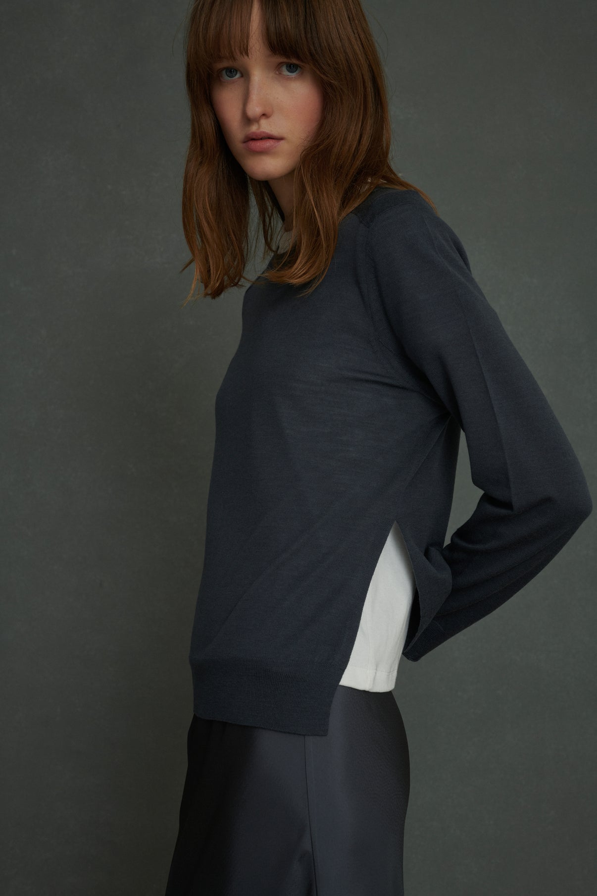 Pull Australie - Gris - Laine - Femme vue 2