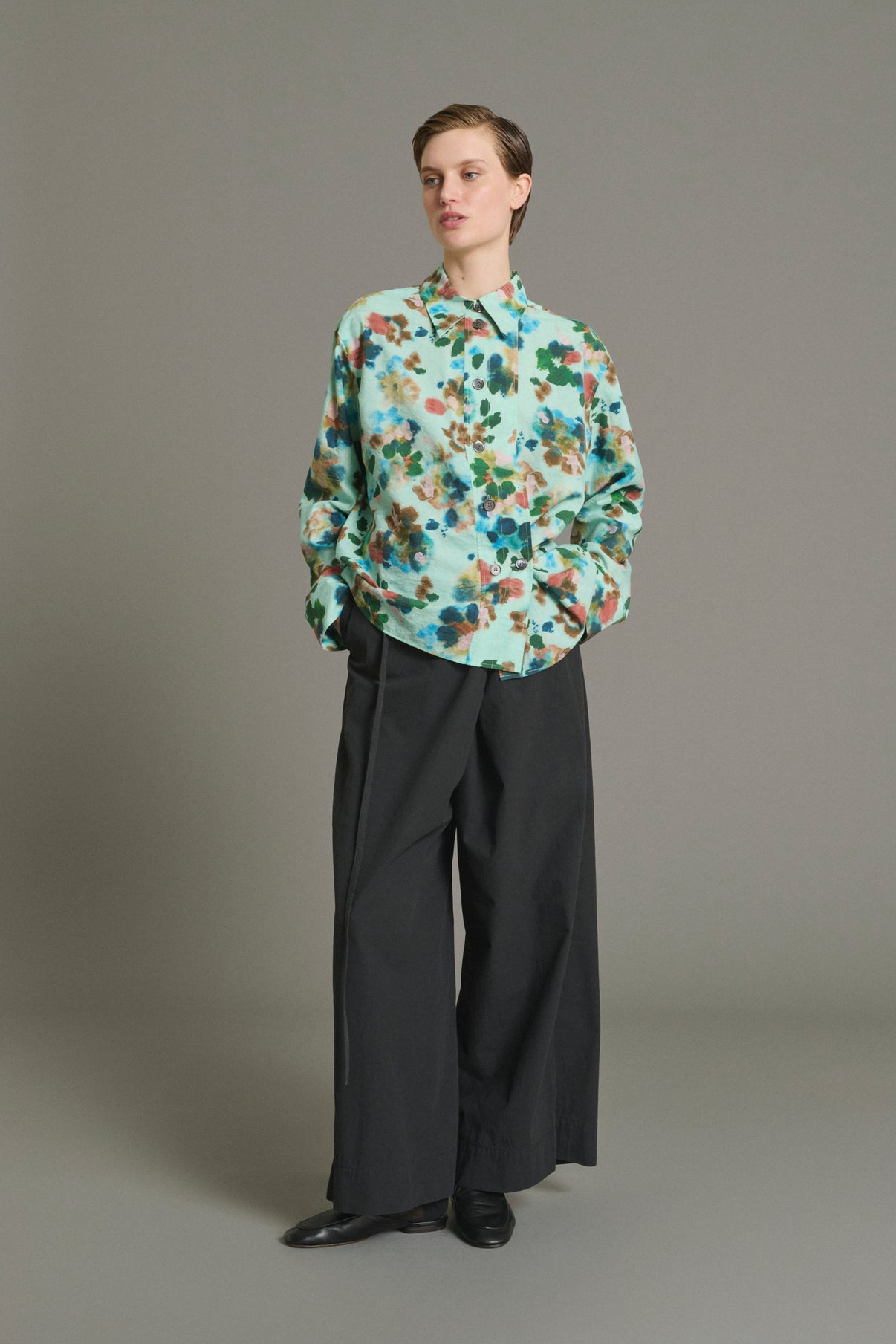 Pantalón Lagos - Negro - Algodón - Mujer vue 1