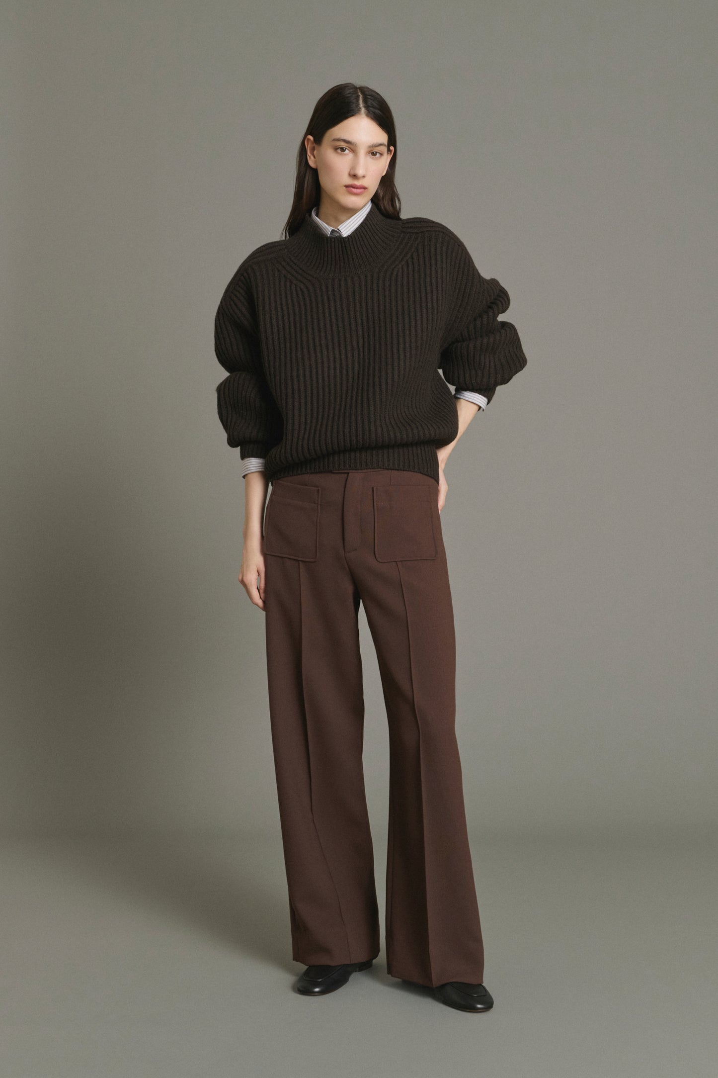 Pantalón Harry - Marrón - Mujer