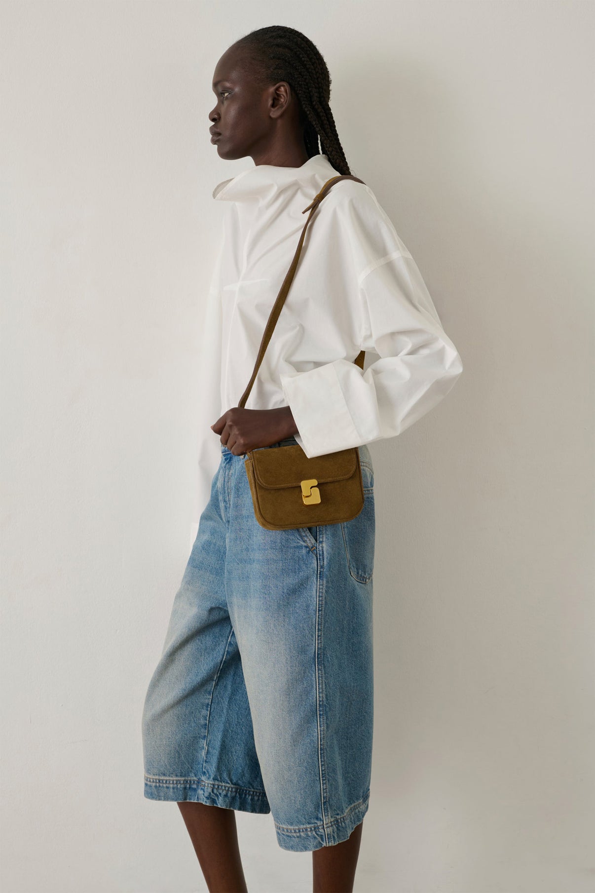 Bolso Bell Very Mini - Caramelo - Cuero - Mujer vue 2