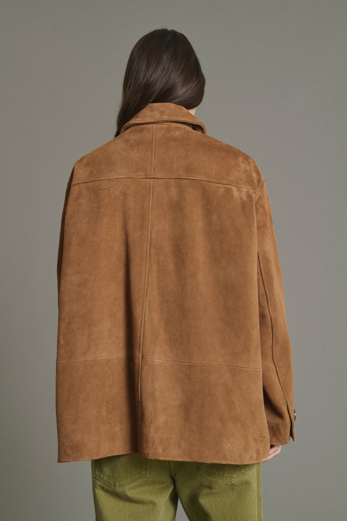 Chaqueta Vincenzo - Natural Cuero Grabado Mujer - Soeur vue 4