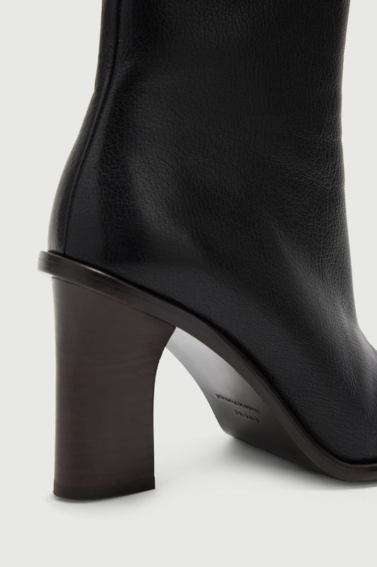 Botines Lollie - Negro - Cuero - Mujer