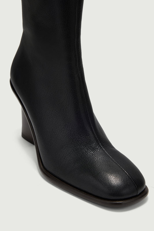 Botines Lollie - Negro - Cuero - Mujer