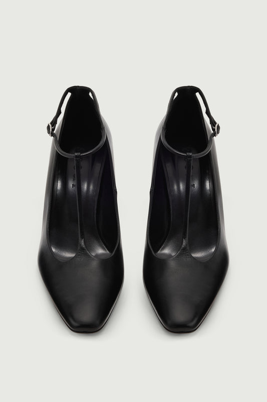 Zapatos de tacón Albie - Negro - Cuero - Mujer