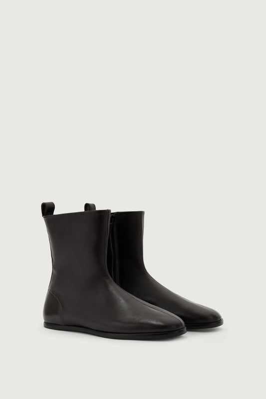 Botines Cosma - Ébano - Cuero - Mujer