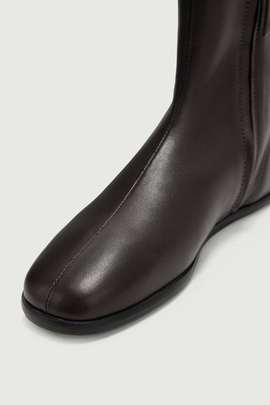 Botines Cosma - Ébano - Cuero - Mujer