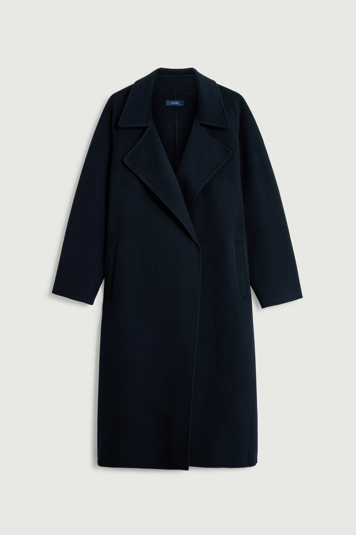 Abrigo Harvard - Deep Navy - Lana - Mujer vue 7