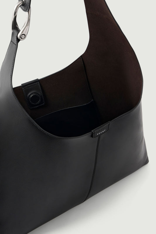 Bolso Cosima - Negro - Cuero - Mujer
