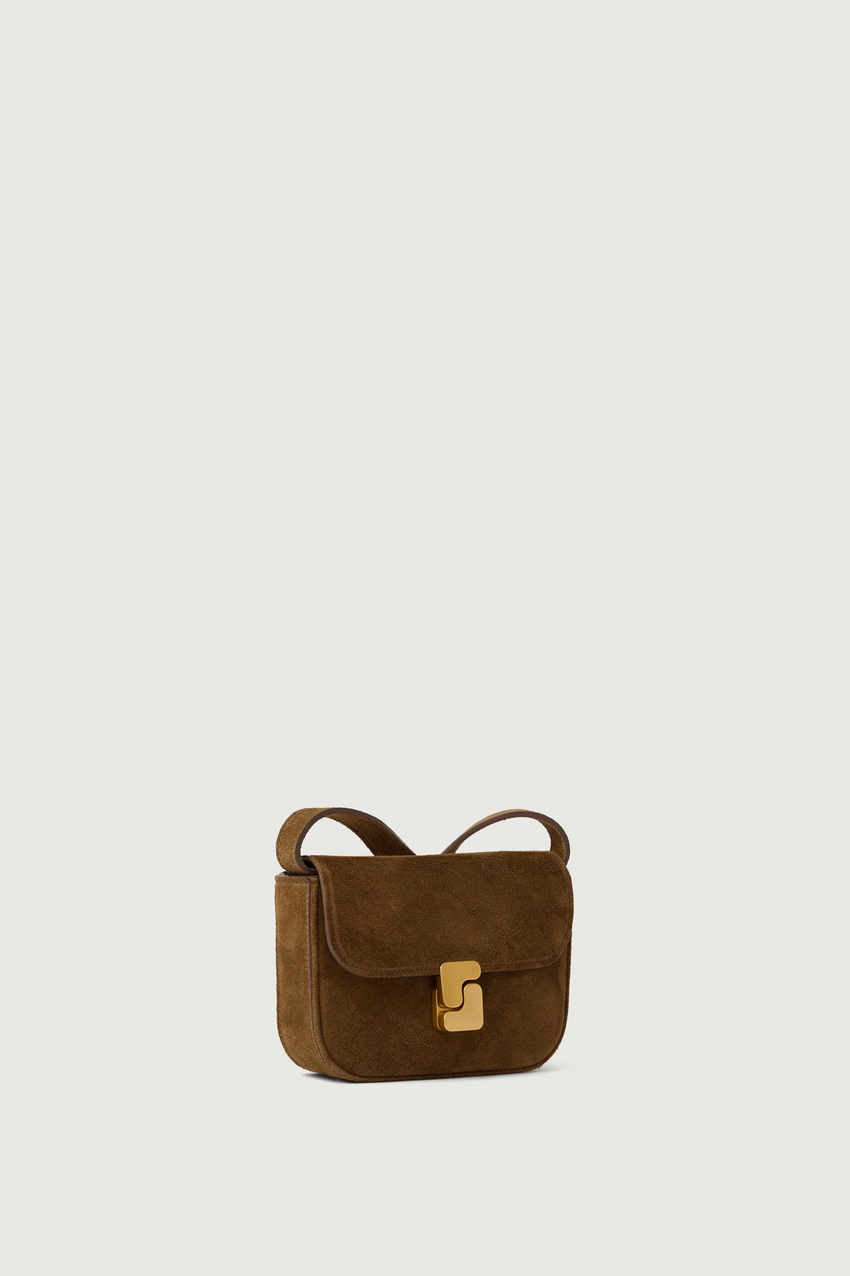 Bolso Bell Very Mini - Caramelo - Cuero - Mujer vue 3
