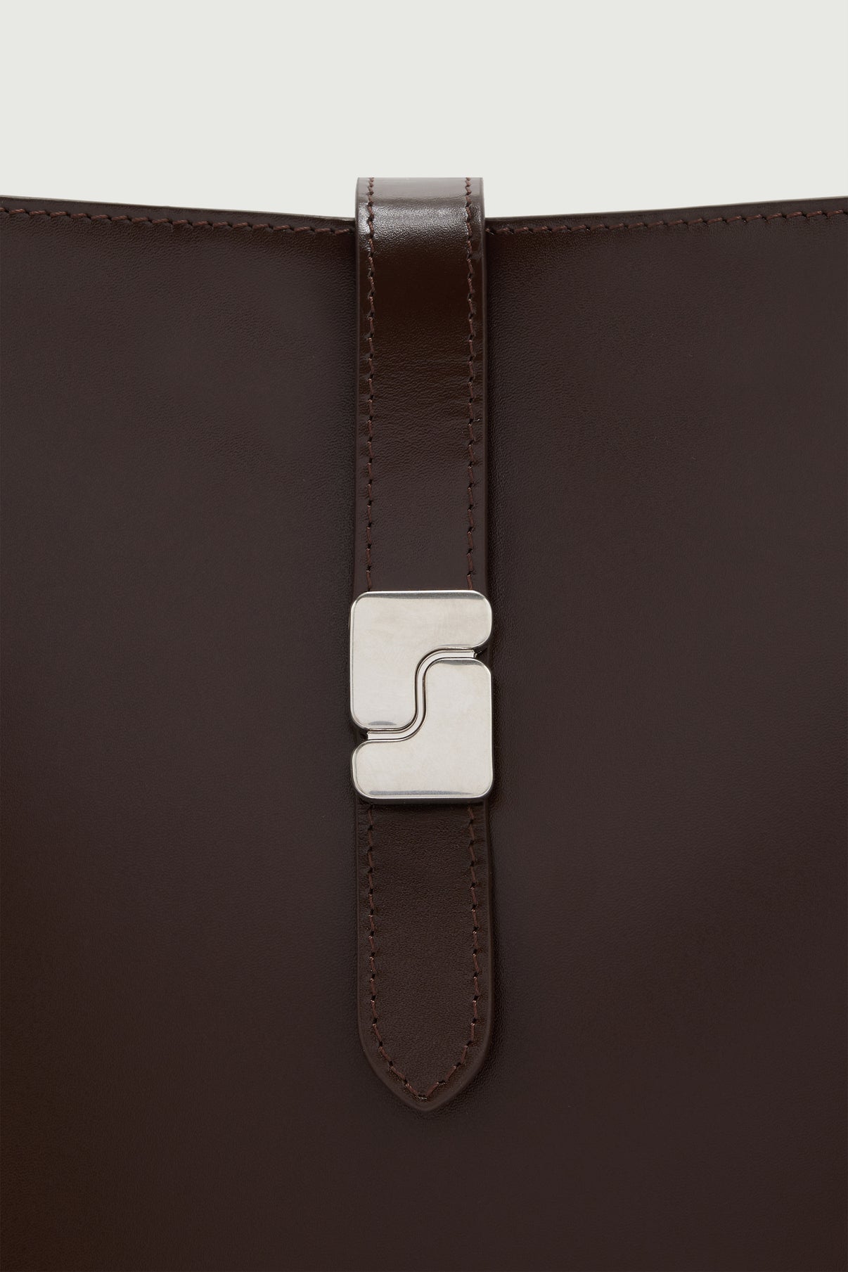 Bolso Bello - Marrón Cálido - Cuero - Mujer vue 3