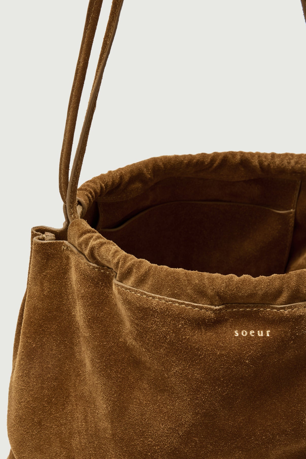 Bolso Sia - Caramelo - Cuero - Mujer vue 4