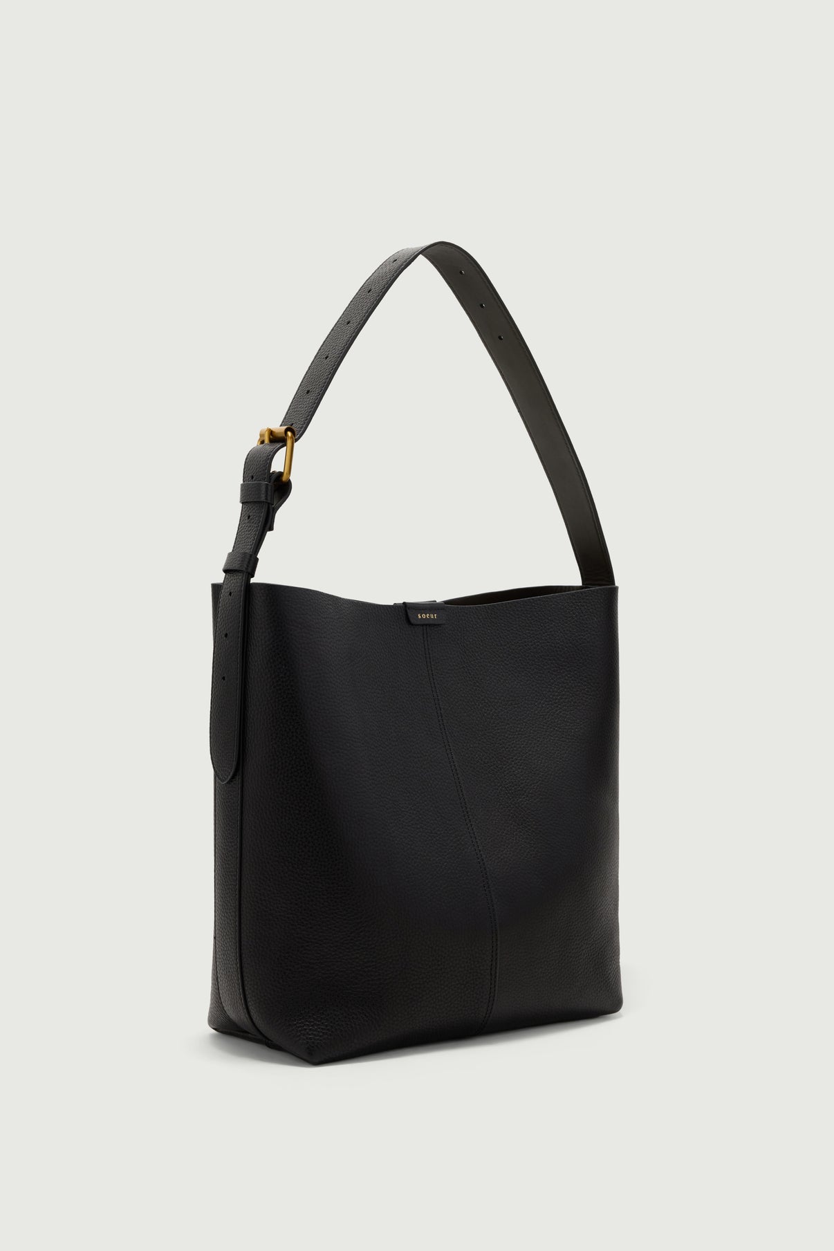 Bolso Saudade - Negro - Cuero - Mujer vue 2