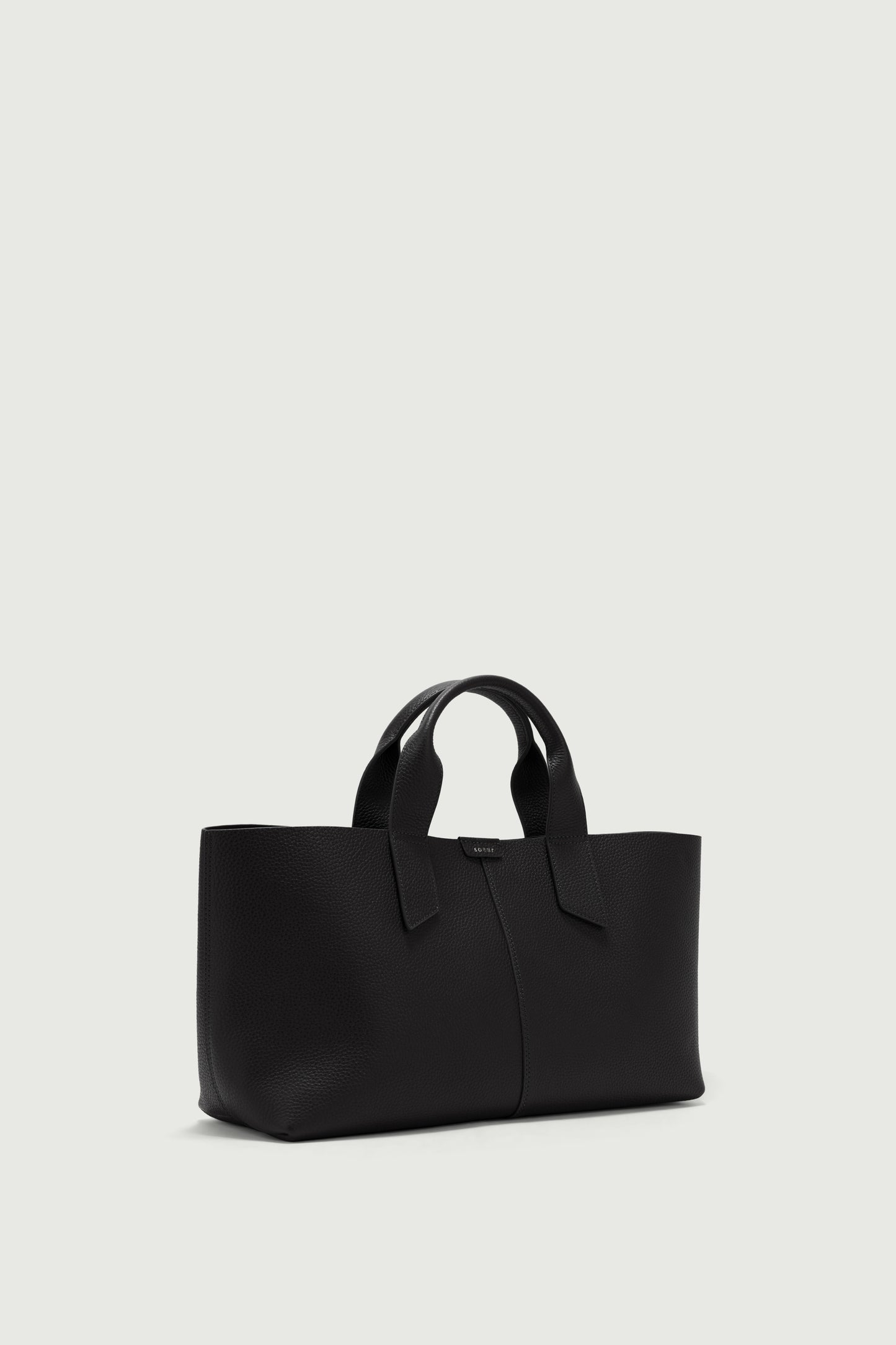 Bolso Suave - Negro - Cuero - Mujer