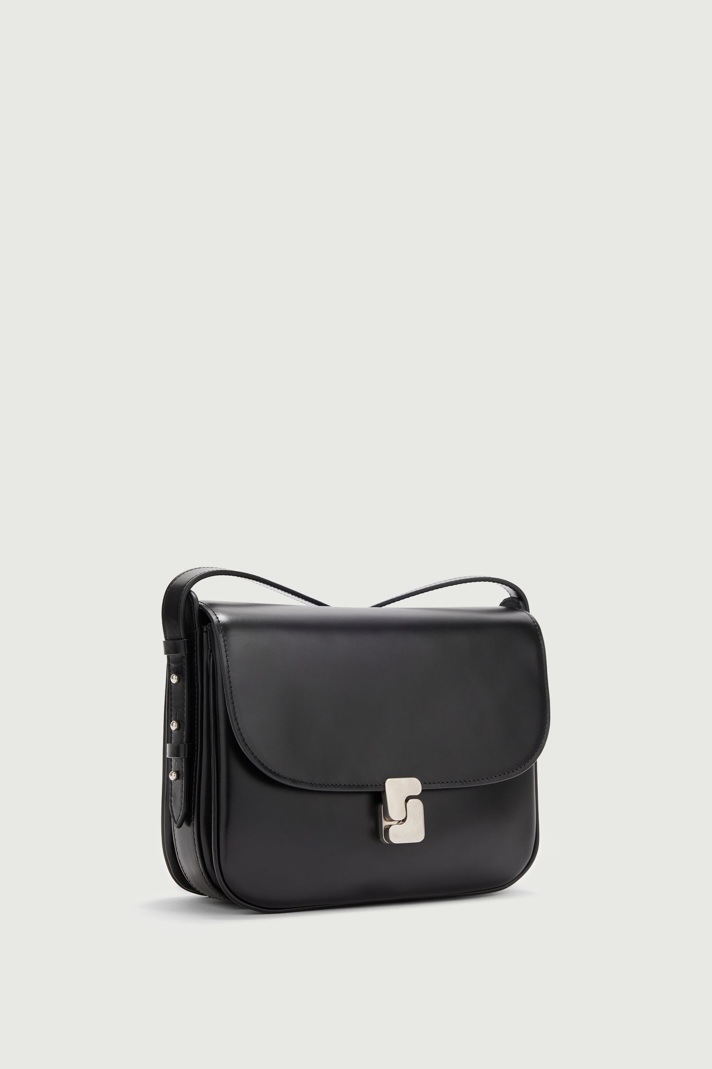 Bolso Bellissima Maxi - Negro - Cuero - Mujer