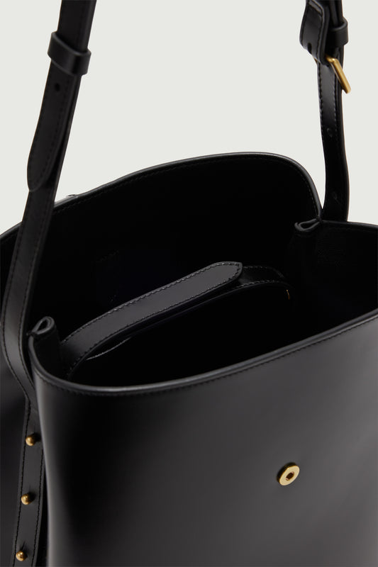 Bolso Bello - Negro - Cuero - Mujer