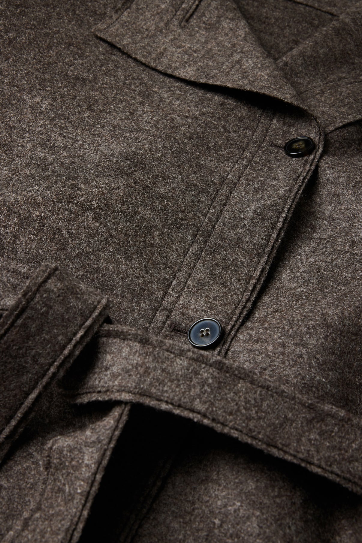 Chaqueta Theia - Taupe Jaspeado - Lana - Mujer vue 6