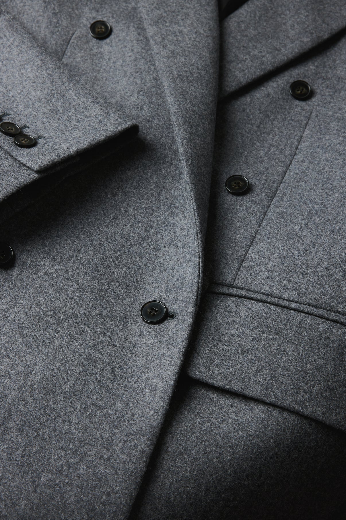 Chaqueta Helga - Gris Jaspeado - Lana - Mujer vue 7